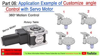 Rotational Angle Control With Servo Motor And Mitsubishi Plc Angle Control Example Urduhindi