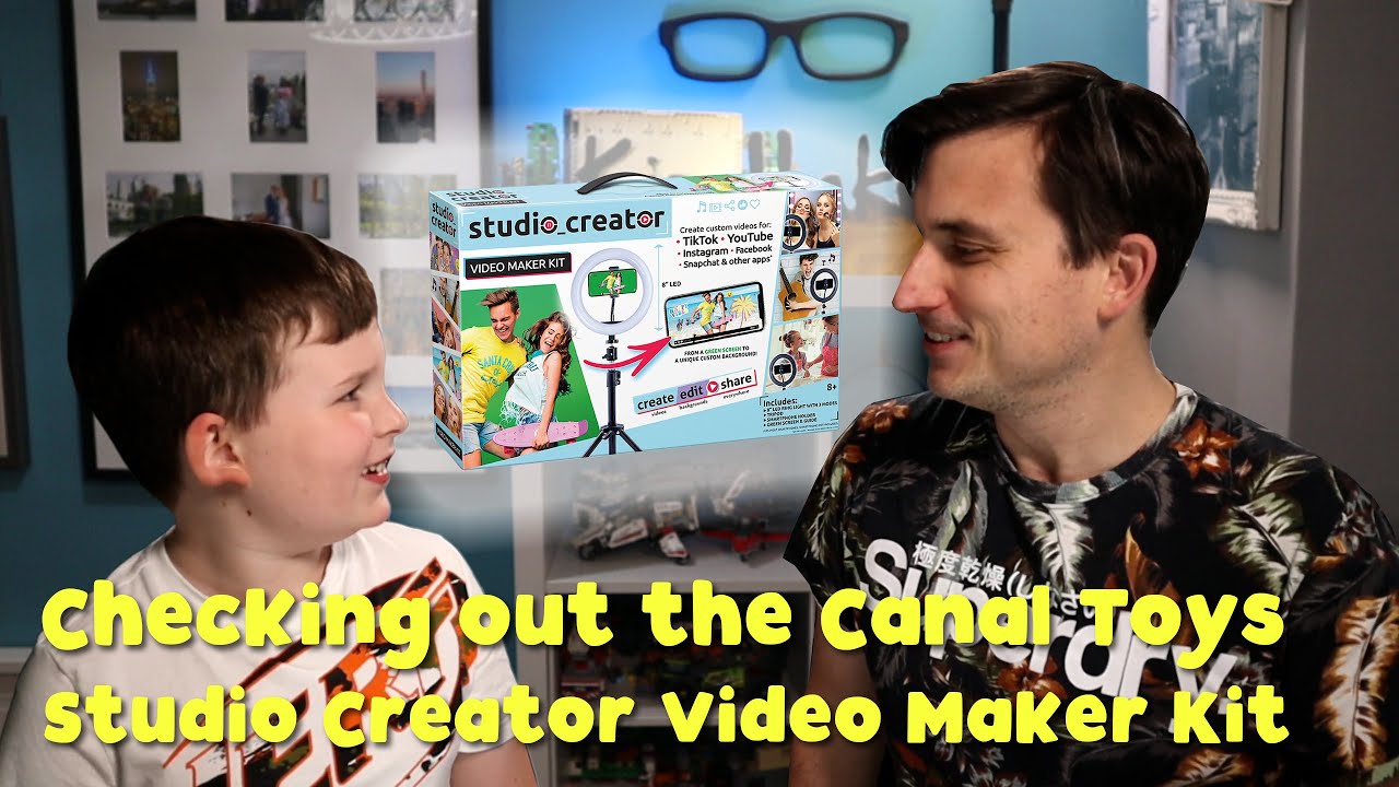 Checking out the Canal Toys Studio Creator Video Maker Kit with my 8