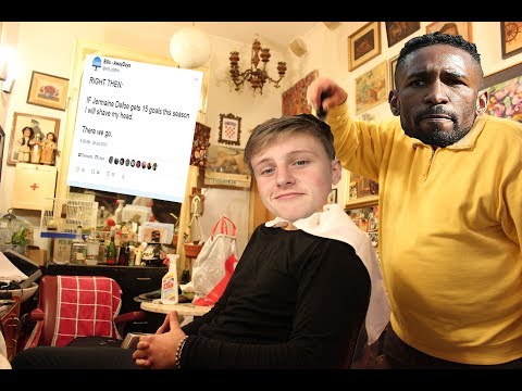 THE JERMAIN DEFOE HEADSHAVE CHALLENGE. - THE JERMAIN DEFOE HEADSHAVE CHALLENGE.