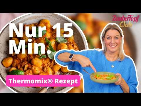 😍 Cremige Gnocchi mit Hackfleischsoße in nur 15 Min. – Désis schnelle Küche ⚡️ | Thermomix® Rezept