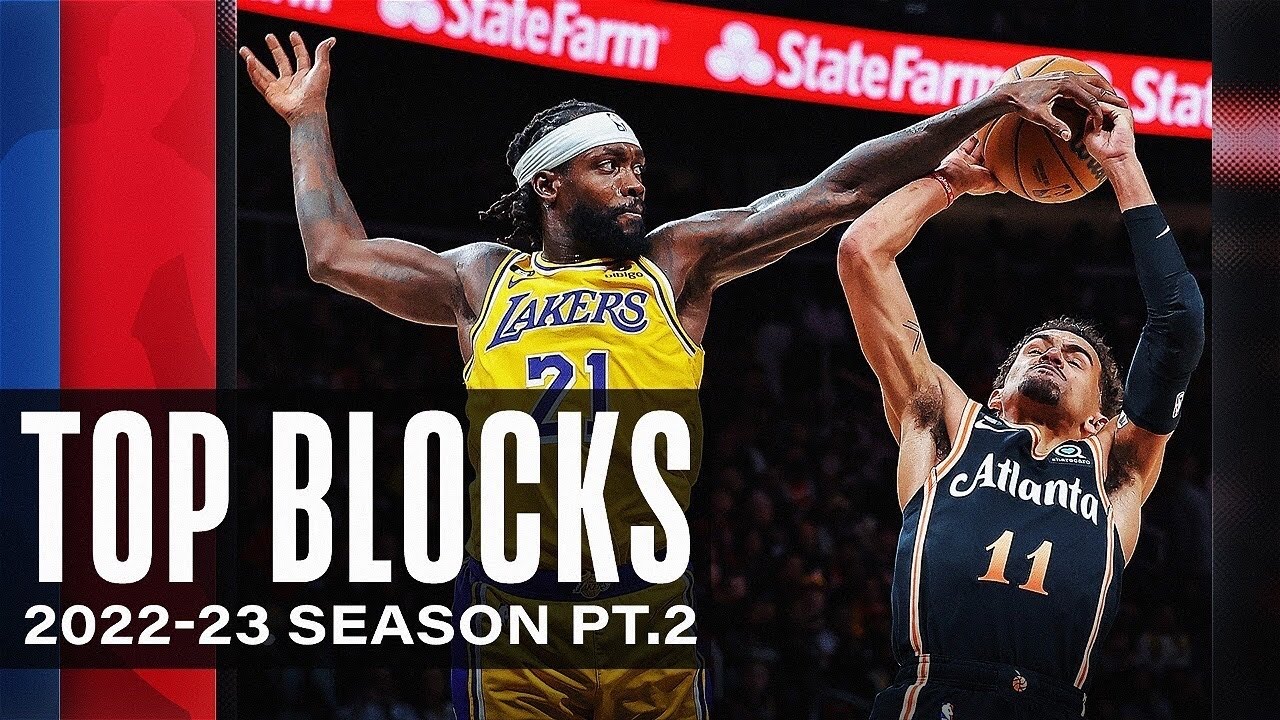 Top Blocks of the 2022-23 NBA Far! - YouTube