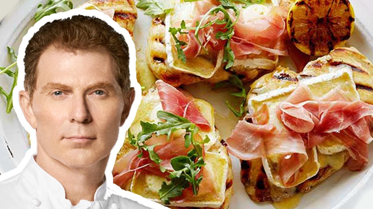 Bobby Flay Makes Grilled Chicken Cordon Bleu Grill It! with Bobby