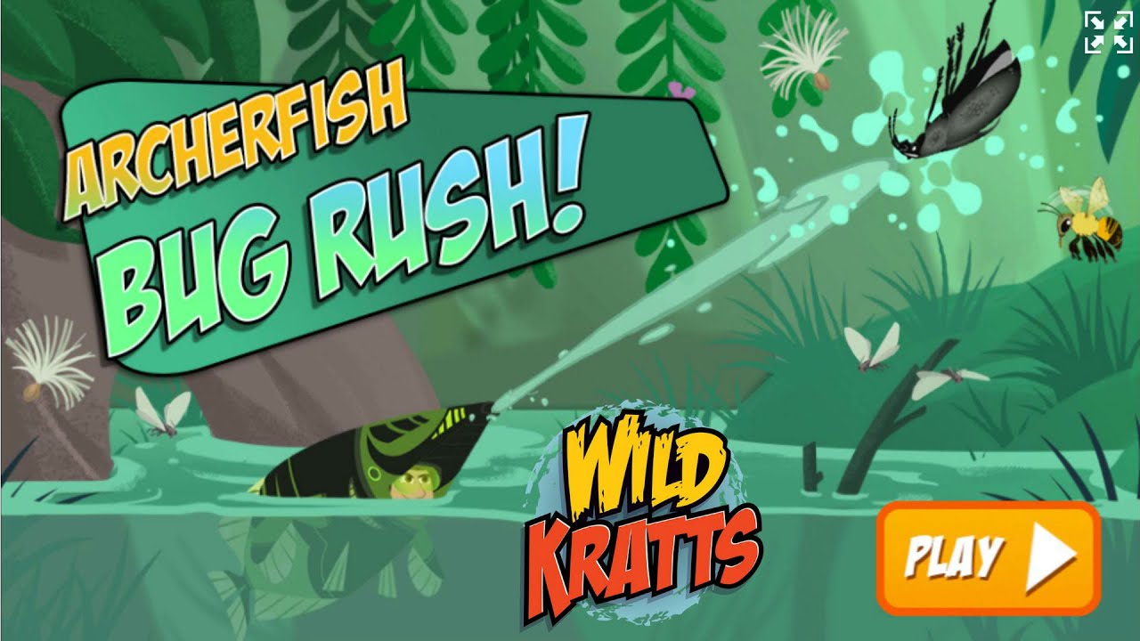 Wild Kratts Archerfish Bug Rush! PBS Kids YouTube