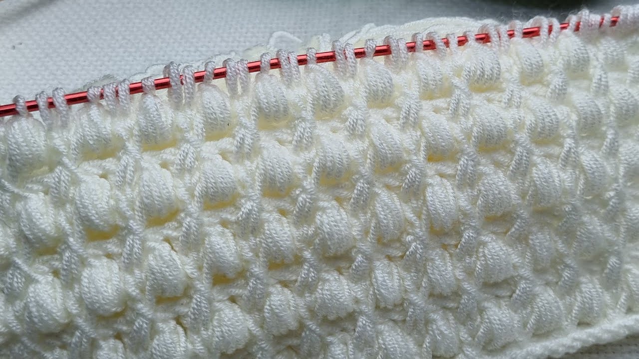 Wonder Knitting Eye -catching Wonder knitting pattern madein Tunisia - YouTube