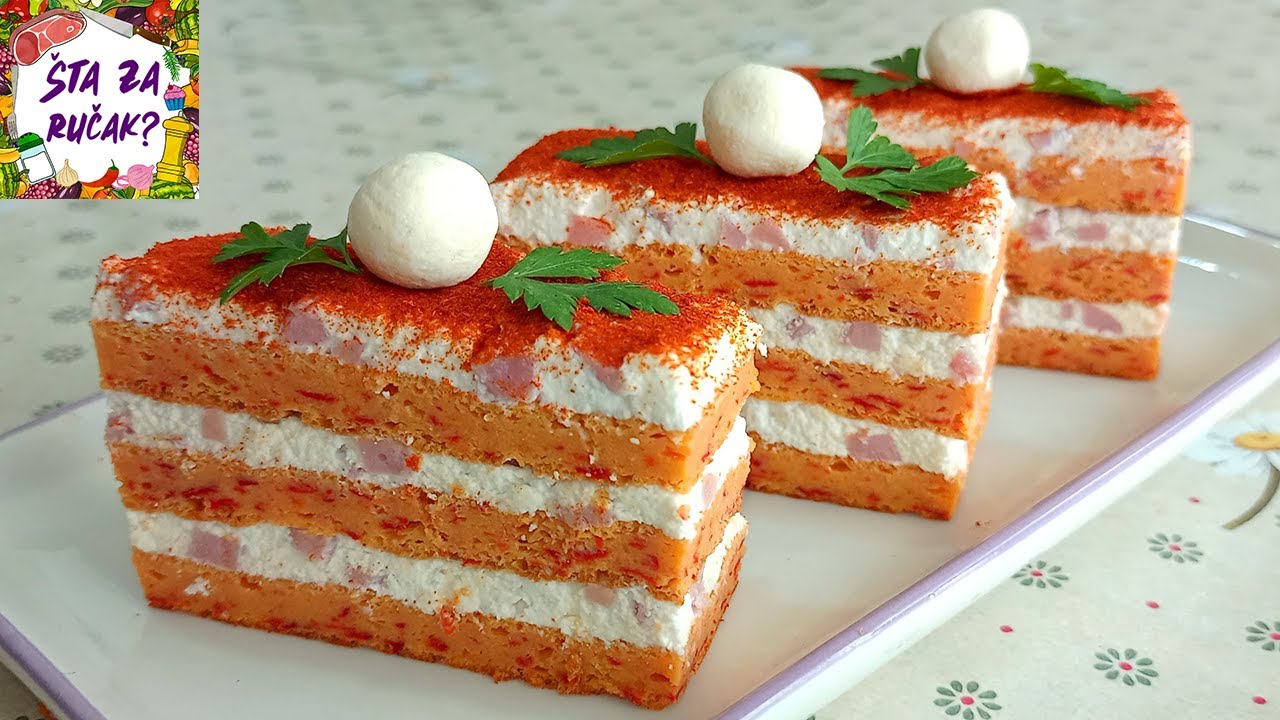 Slana torta sa ajvarom