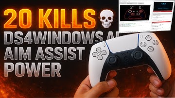 THE TRUE POWER ABOUT DS4WINDOWS AI AIM ASSIST AND ANTI RECOIL FOR ALL GAMES