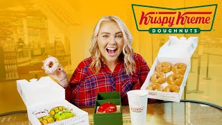 Julia is back in times square with chelsea and trying all of the most
popular donuts from krispy kreme's brand new flagship store! watch her
try original...