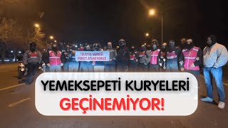 Yemeksepeti Kuryeleri Geçinemiyor, Kontak Kapatmaya Hazırlanıyor