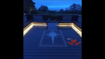 In-Light outdoor lighting the perfect addition to your Trex Transcend deck and garden.