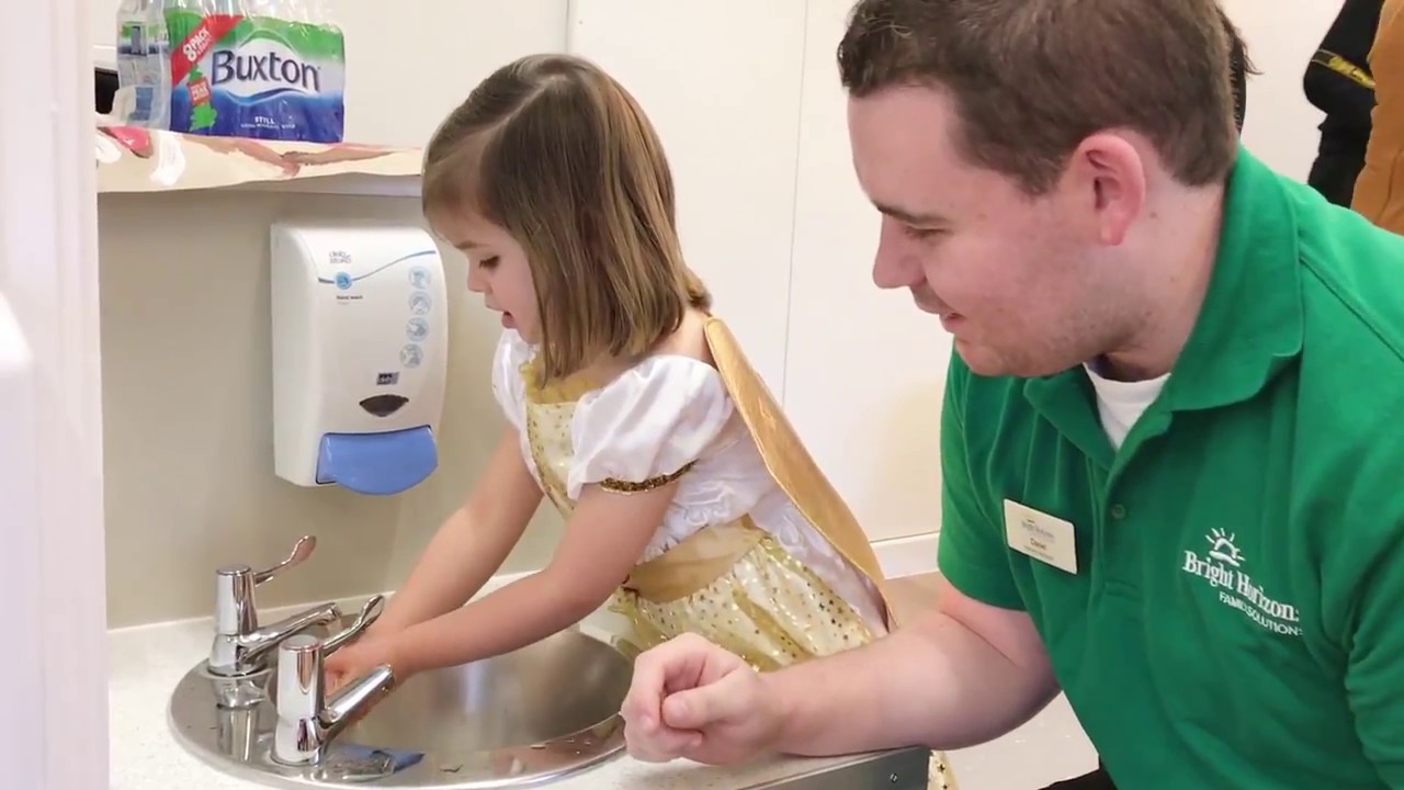 Men in childcare 