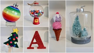 8 CHEAP & EASY DIY CHRISTMAS ORNAMENTS | PINTEREST INSPIRED | 2019