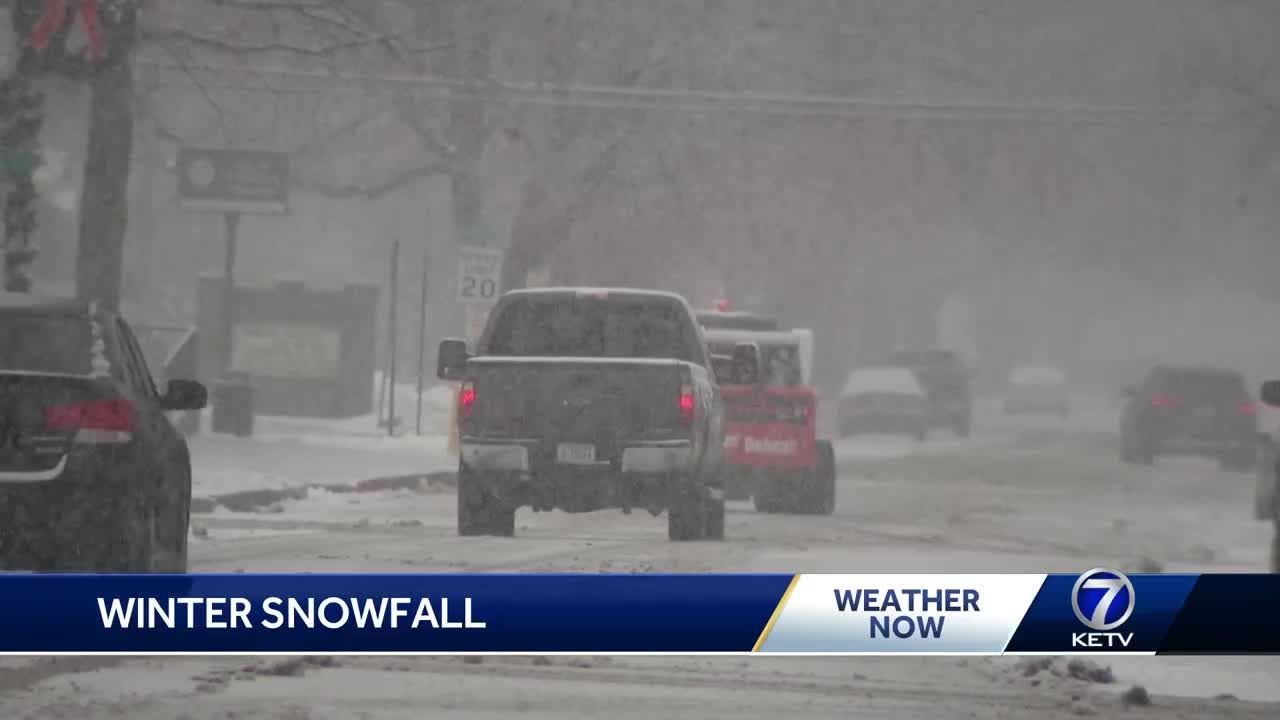 Road conditions in Fremont as winter storm moves through YouTube