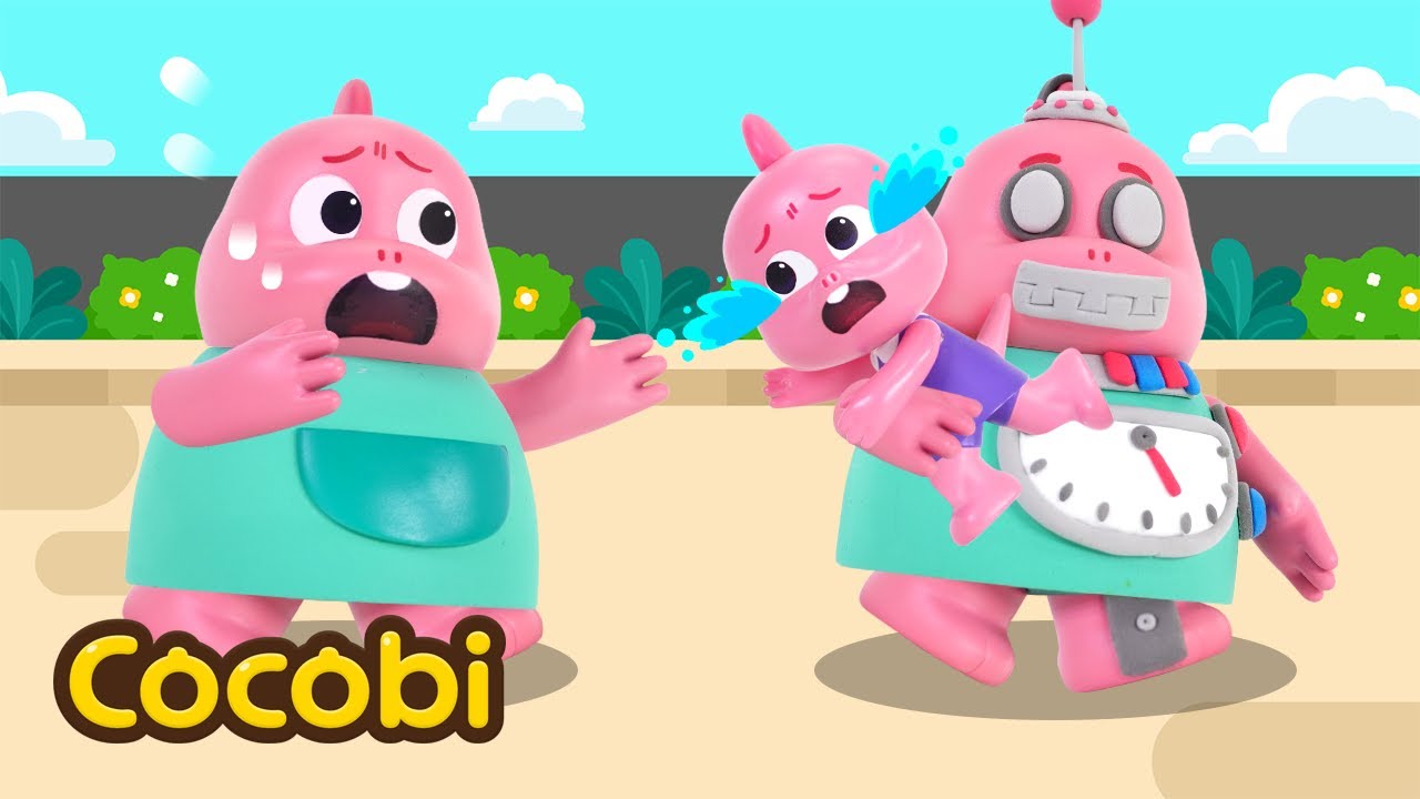 Мама-робот против настоящей мамы😱 Кого ты любишь больше? | Песни для детей | Cocobi