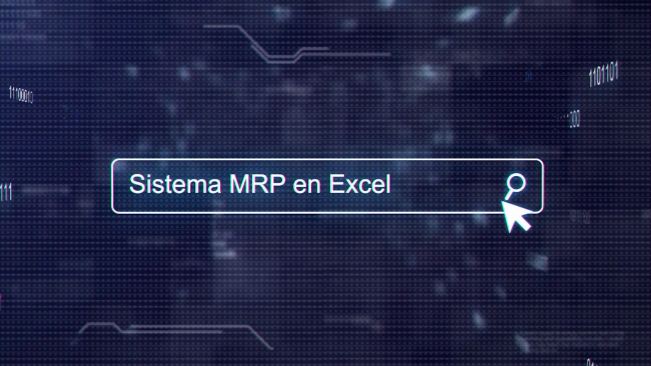 #0. Presentación del sistema MRP en Excel y VBA - YouTube