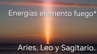 Lectura elemento fuego* Aries, Leo y Sagitario ✨ #evoluciónespiritual #tarot #pnl #trevorballin 
