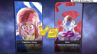 XV2 - Requested (PC): Ginyu (Chronoa Potere del Tempo Liberato) vs Aios Potere del Tempo Liberato