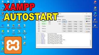 How to Make Apache and MySQL on XAMPP Run Automatically (AutoStart) When the Computer is Turned On