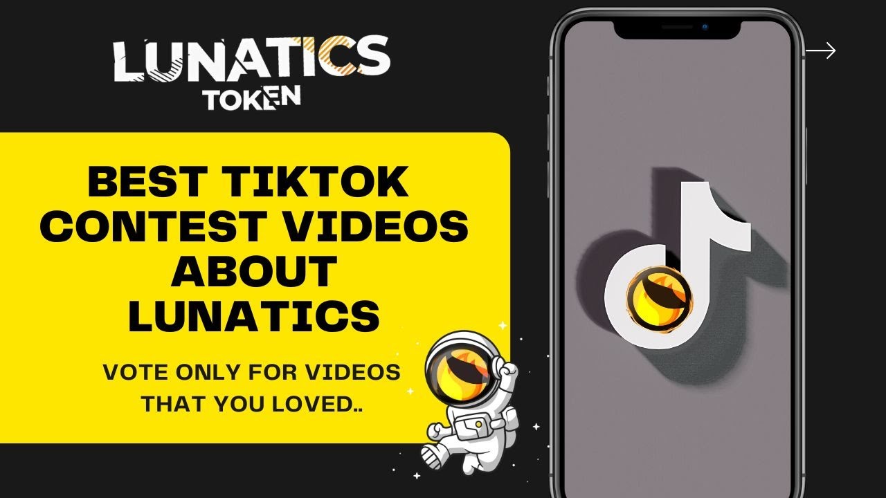 BEST TIKTOK CONTEST VIDEOS ABOUT LUNATICS - Buy Lunatics Token and Earn Passive Income as LUNC token