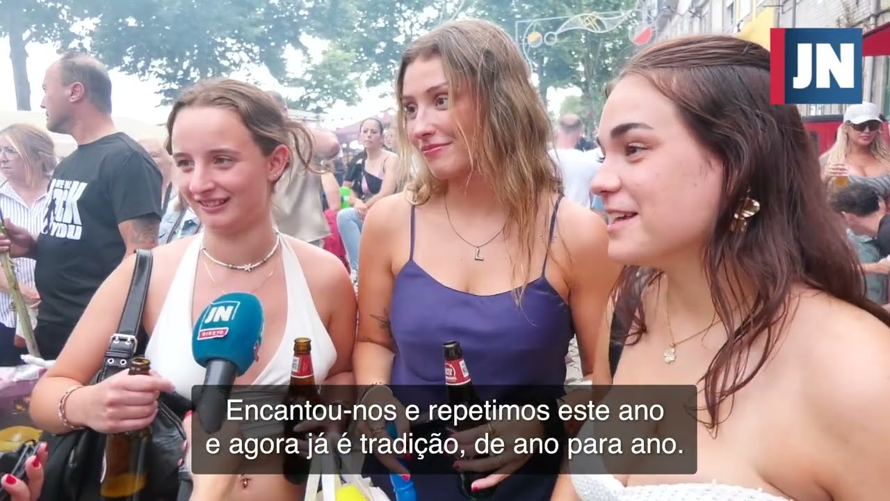 Primeira vez para uns, tradição para outros: a festa do Porto a que se chama S. João