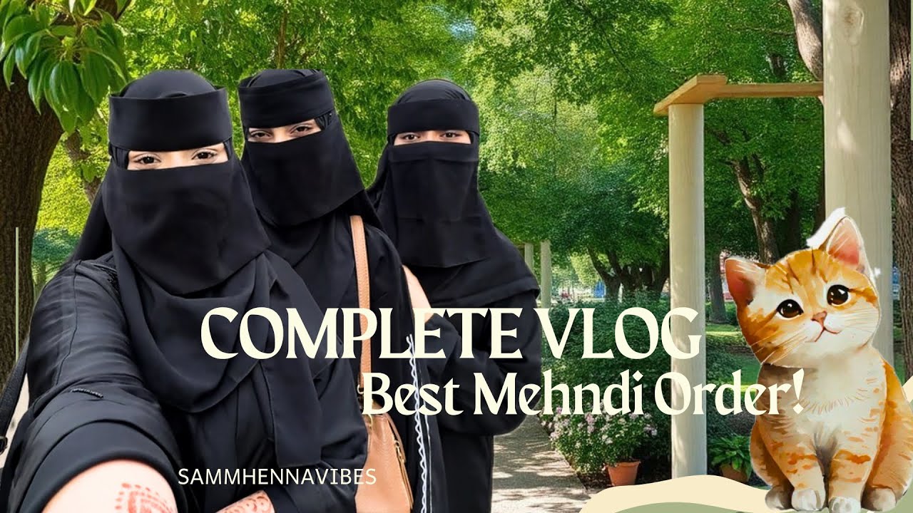 Best Mehndi Order🩷 | Complete Vlog | Bridal Design | SAMMHENNAVIBES 