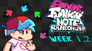 Friday Night funkin' Randomizer Week 1,2 Hard