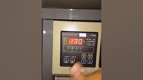 Temperature settings  dray types transformer