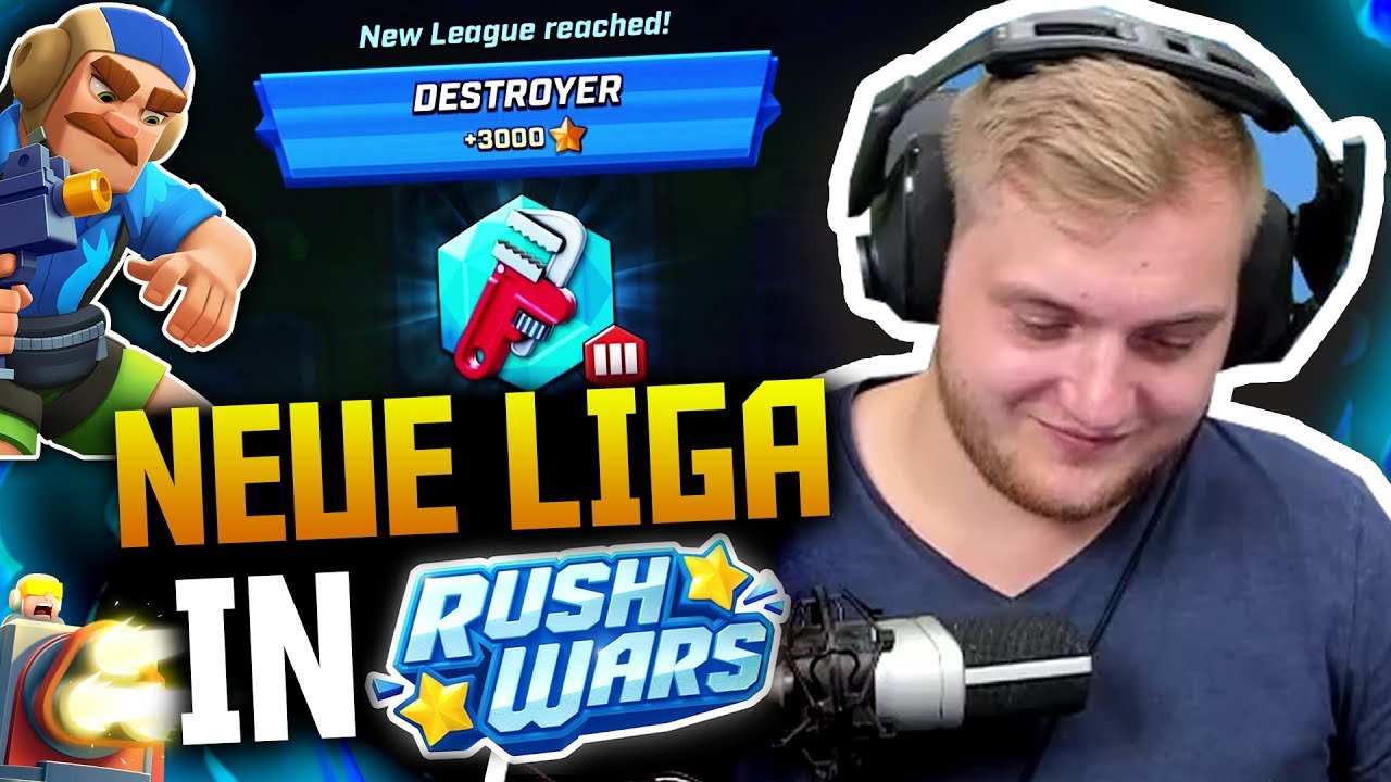 🔨😎 Destroyer Liga?! | 😳 Süchtig nach Rush Wars?!
