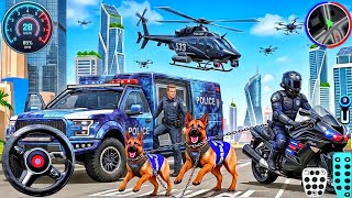 US Police Car Driving 2026 - New Game Police Car Chase Driving: Game 3D Android Gameplay screenshot 1