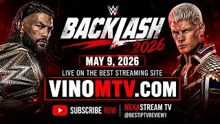 WWE Backlash 2026 LIVE 🔴 Watch Full Event Now | Stream, Highlights & Predictions 🔥 Don’t Miss It!