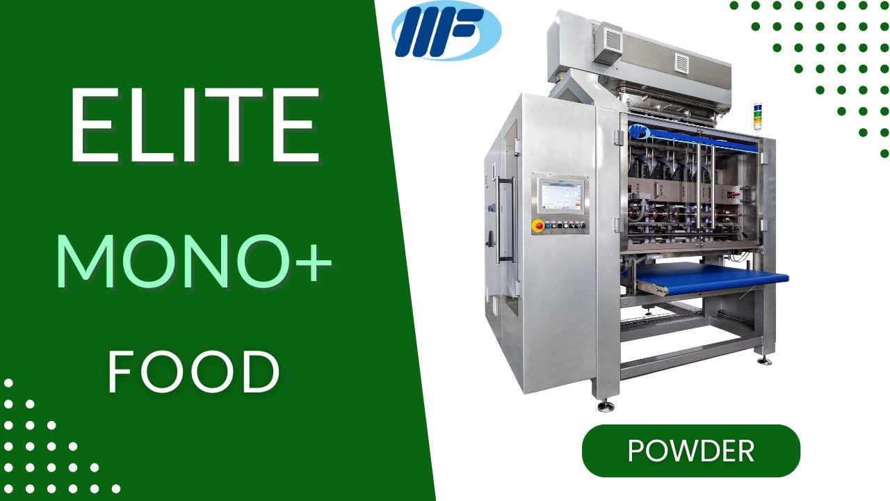 MF Elite C, new packaging machine in the world with continous motion for MONO+ sachets