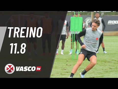 Vasco da Gama realiza treino em 11 de agosto com foco na preparação da equipe