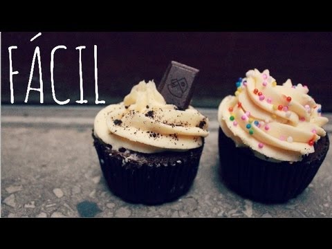 CUPCAKES EN 3 MINUTOS ♡ 3 SABORES MICROONDAS