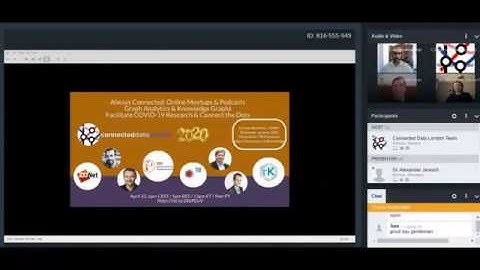 Facilitating COVID-19 research using Graph Analytics & Knowledge Graphs | April 22nd - Online Meetup