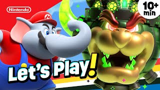 Elephant Mario! 🐘😲 Let’s Play Super Mario Bros. Wonder For Kids ✨ | @playnintendo by Play Nintendo 554,292 views 3 months ago 13 minutes, 39 seconds