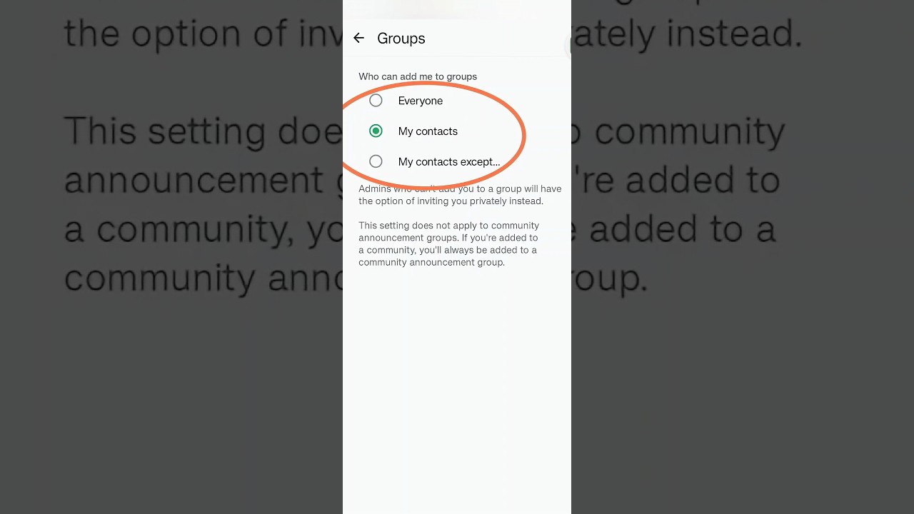 how to stop adding me on WhatsApp group | Kya Kare WhatsApp group mein Koi add na Kar paye 