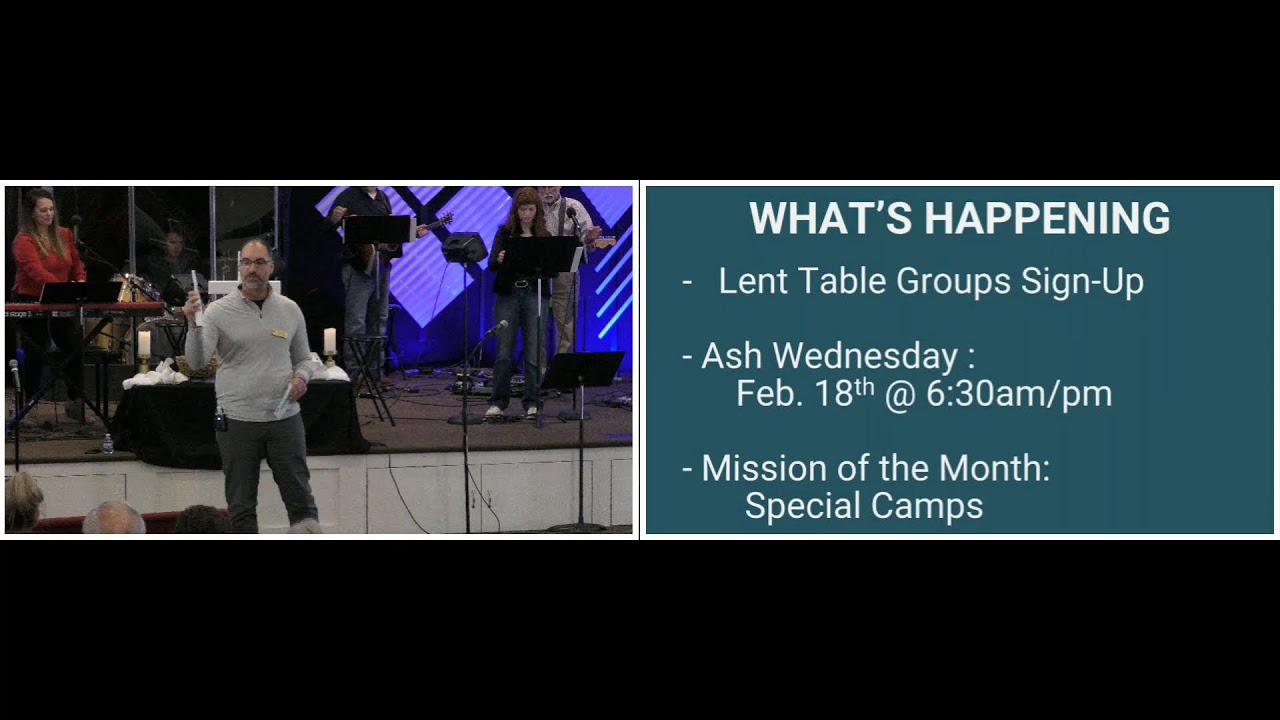 February 8 Aldersgate UMC Contemporary Service