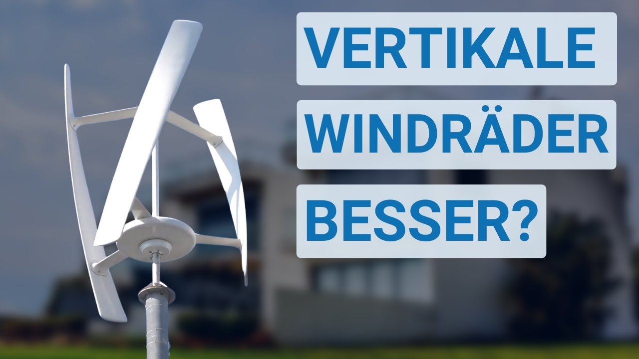 Mini-Windanlagen im Test: Vertikale Windturbine im Vergleich mit  horizontaler Anlage 