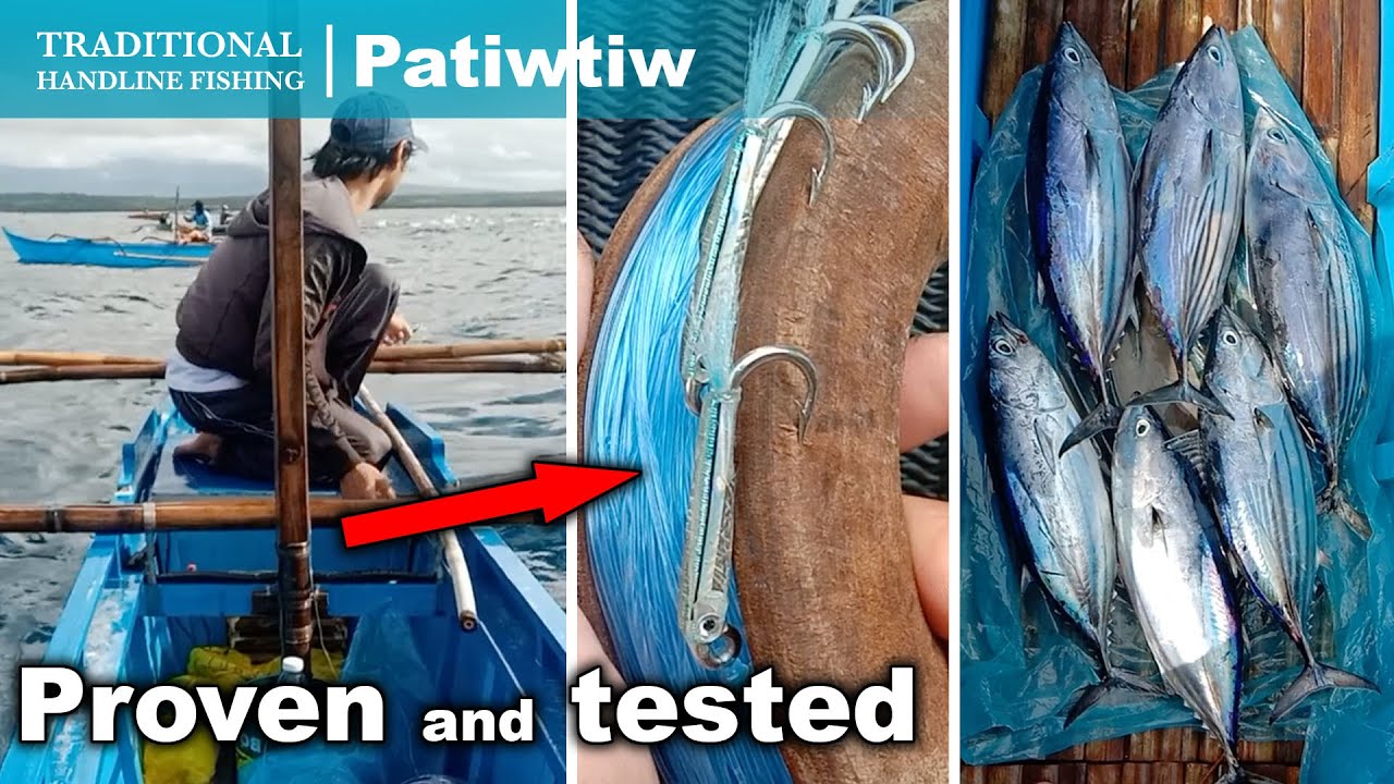 TUNA FRENZY | PARANG MAY DIGMAAN SA LAOT SA DAMI NG BANGKA AT ISDA | TRADITIONAL HANDLINE FISHING