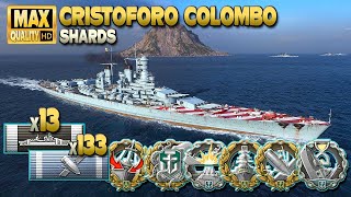 Cristoforo Colombo: Well deserved 6 medals - World of Warships