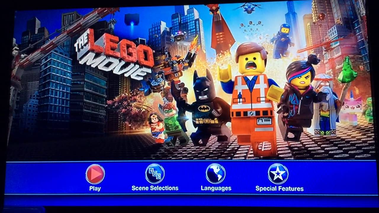 The Lego Movie Dvd Menu Walkthrough Youtube