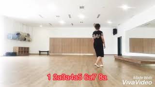 CRAZY line dance by Wiesye Baraoh (TUTORIAL)