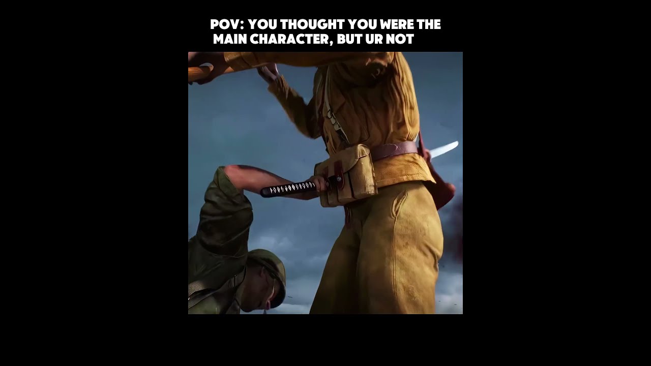 POV You Thought Were The Main Character But No