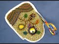 Beaded handbag assembly