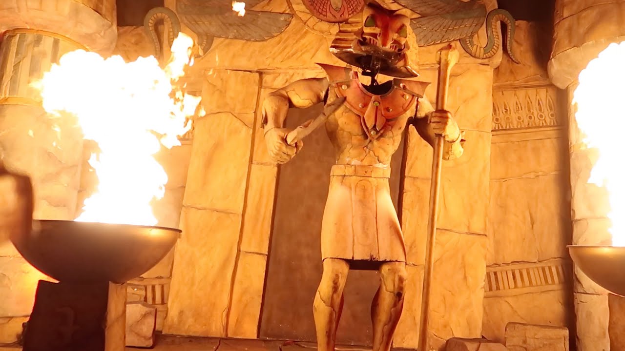 Heftige FeuerEffekte in bester Themenfahrt Belgiens! 🔥 YouTube