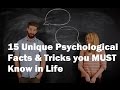 15 Mind Blowing Psychological Facts & Tricks you MUST Know | Why Not Weird