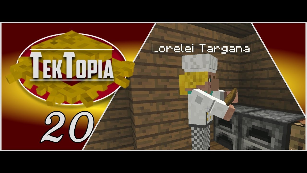 TekTopia - Ep. 20 - Chef Lorelei's New Foods! - Modded Minecraft 1.12.2
