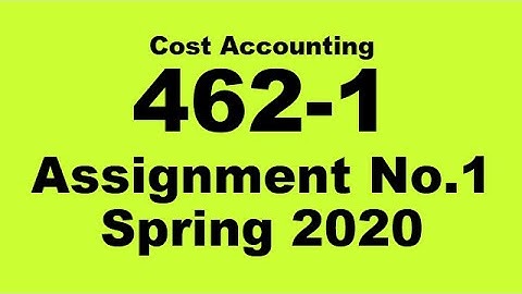 AIOU Code 462 Solved Assignment No.1 Spring 2020