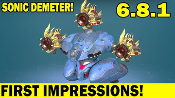 NEW ROBOT DEMETER 3 FATAL HAVOC 12 LVL MK2! FIRST IMPRESSIONS! WAR ROBOTS REMASTERED 6.8.1