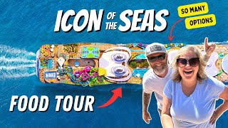 ICON of the SEAS - Full Food Tour (All Venues with Menus)
