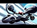 How hover bike work  futuristic hover bike  flying bike